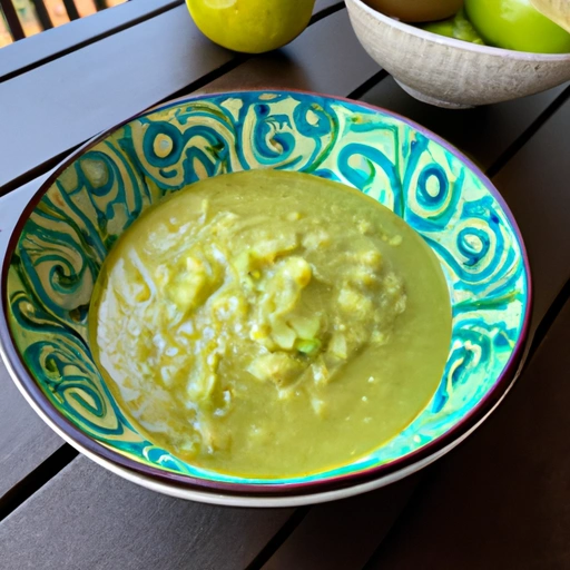 Green Apple-Tomatillo Sauce