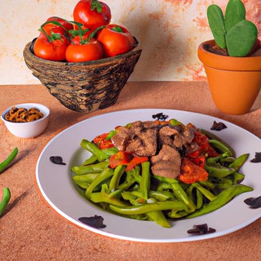 Green Beans with Beef