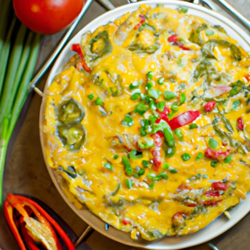 Green Chiles and Rice Frittata