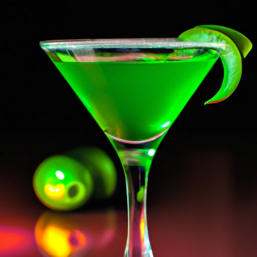 Zielony Martini