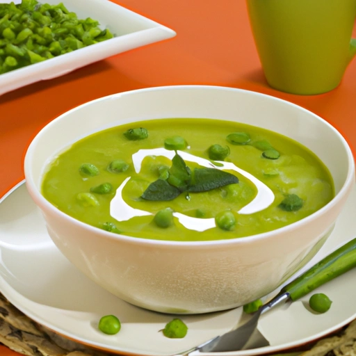 Green Pea and Basil Spring Soup