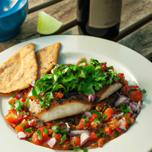 Grilled Catfish with Fresh Salsa