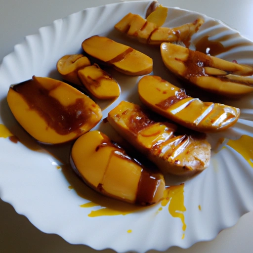Grilled Mangos with Ginger