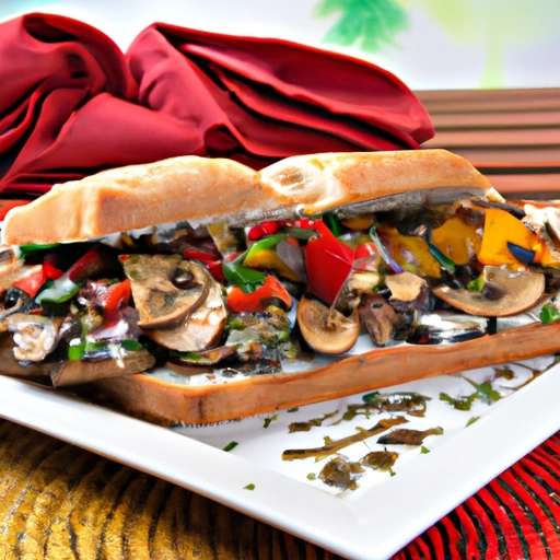 Grilled Mediterranean Vegetable Sandwich