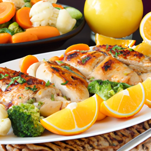 Grilled or Broiled Orange Chicken