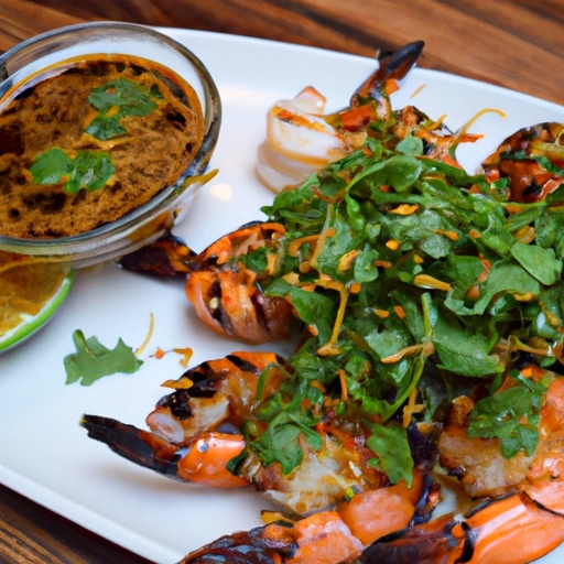 Grilled Shrimp with Tamarind Sauce