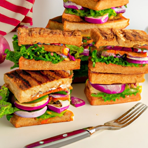 Grilled Tofu Sandwiches