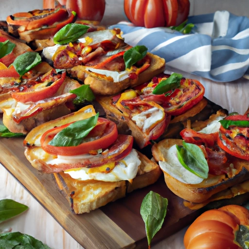 Grilled Tomato Sandwiches