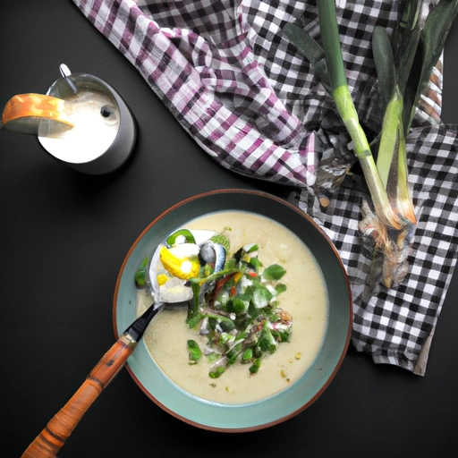 Grøn Løgsuppe