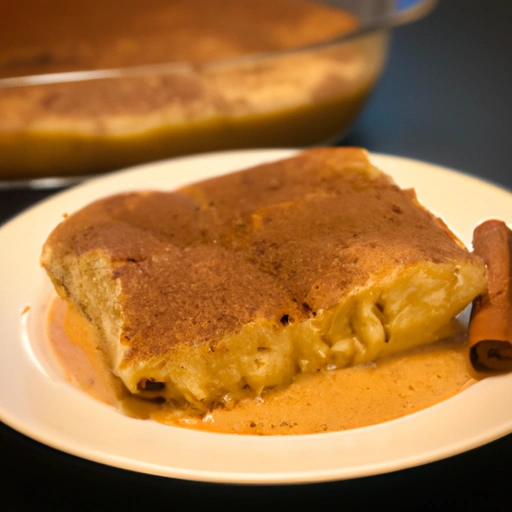 Guamanian Pudding Dessert