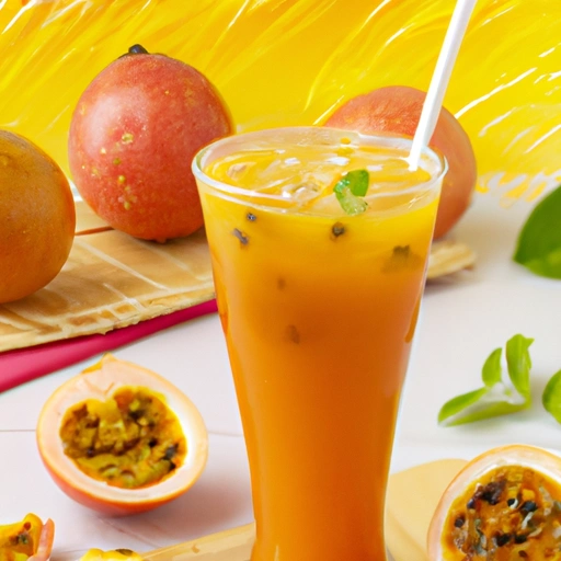 Guava and Passion Fruit Drink