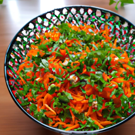 Gujarati Carrot Salad
