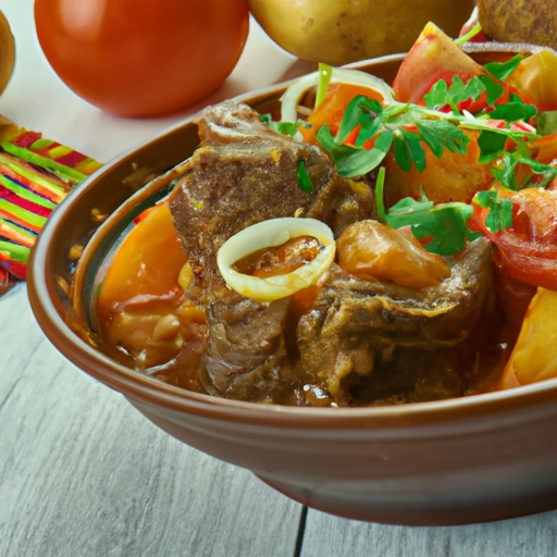 Haitian Spicy Beef Stew