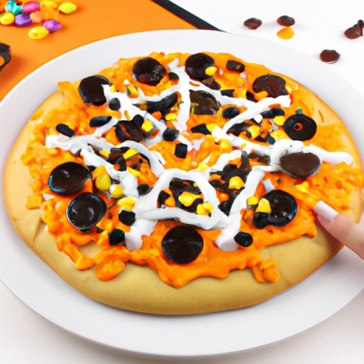 Halloween Cookie Pizza