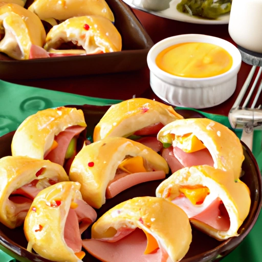 Ham and Cheese Crescent Snacks