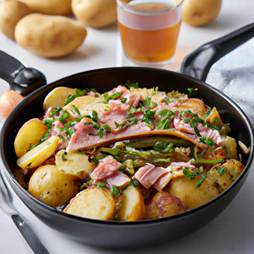 Ham and Potato Skillet