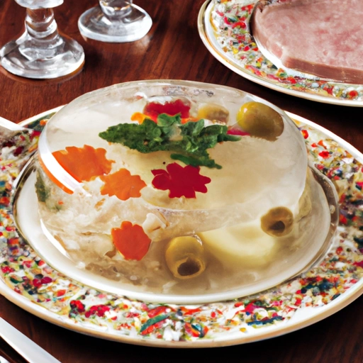 Ham and Turkey in Aspic