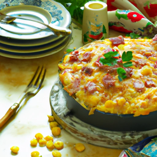 Ham Upside-down Casserole