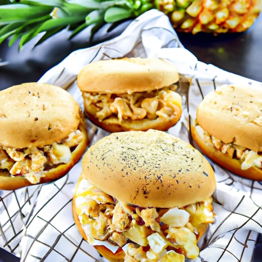 Hawaiian Chicken Sandwiches