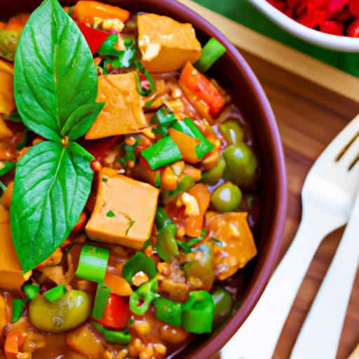 Zdrowy chili z tofu