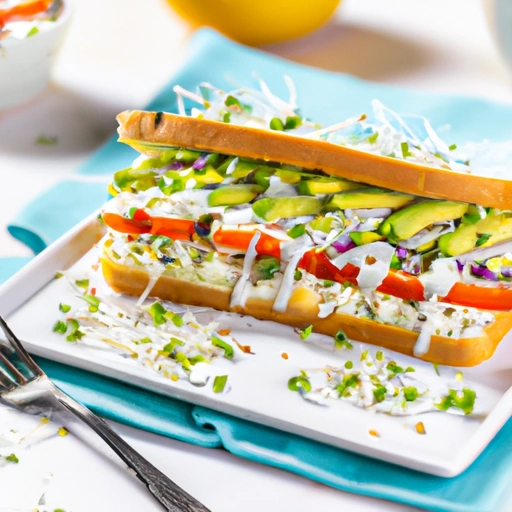 Healthy Veggie Sandwich