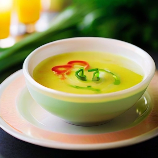 Hearts of Palm and Leek Soup