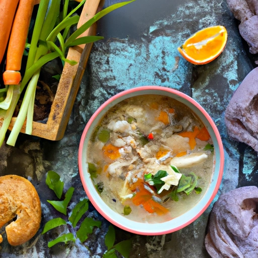 Hearty Chicken and Rice Soup
