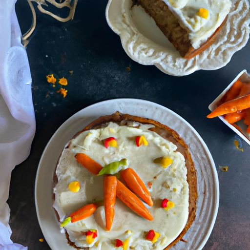 Sycący i zdrowy tort marchewkowy