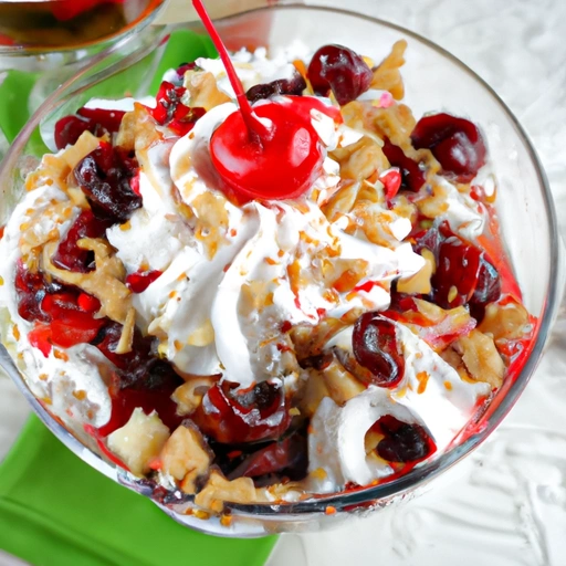 Heavenly Cherry Angel Food Trifle