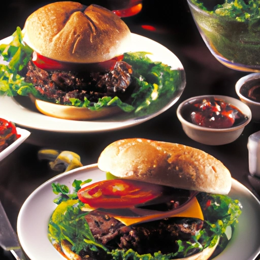 Hickory Barbecue Burgers