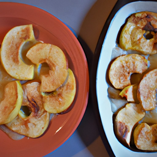 Home-baked Apple Quarters