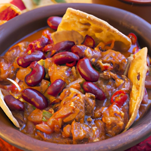 Homemade Pork Chili in the Crock Pot