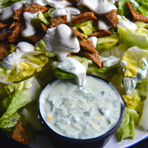 Homemade Ranch with Iceberg Lettuce Wedges