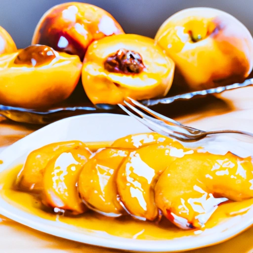 Honey-packed Peaches