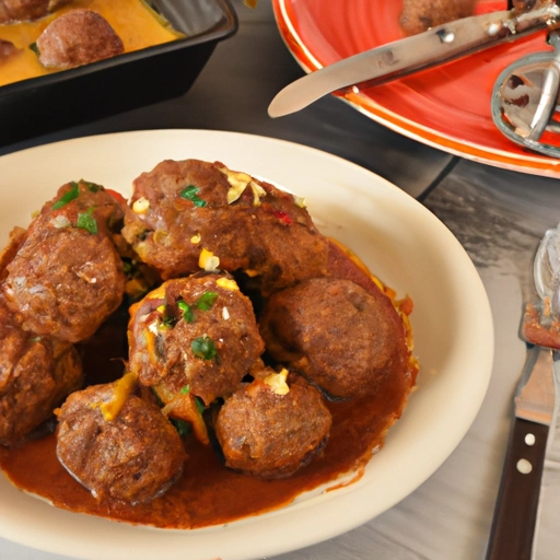 Hot and Spicy Meat Balls