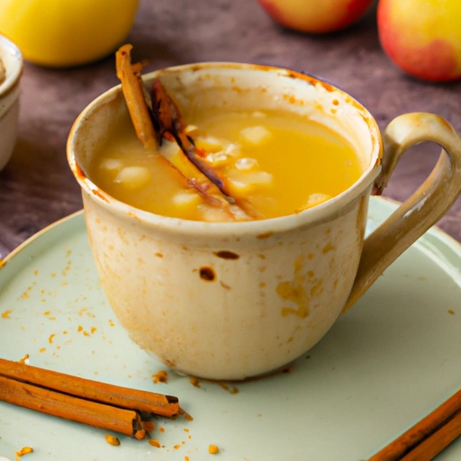 Hot Buttered Cider with Ginger and Cinnamon