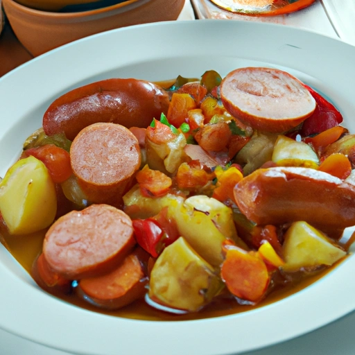 Hot Dog-Linguica Stew