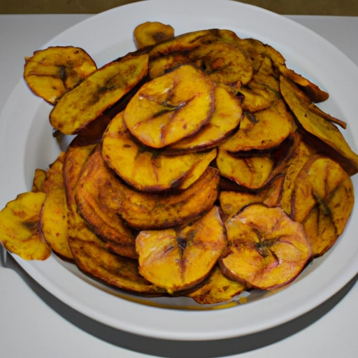 Hot Plantain Crisps