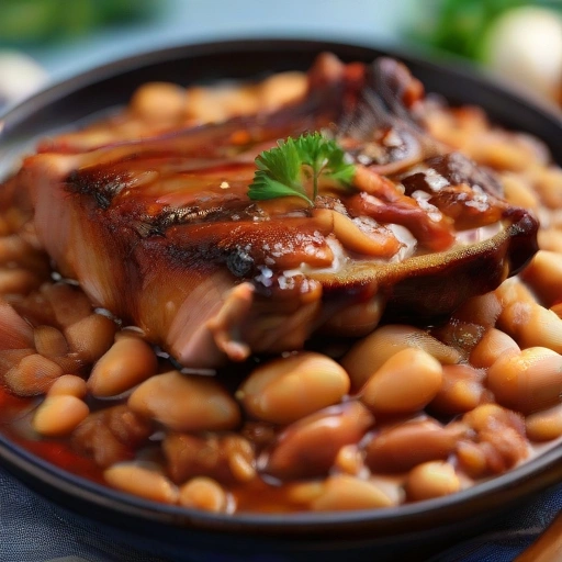 Huge Batch Navy Beans with Pork Ribs