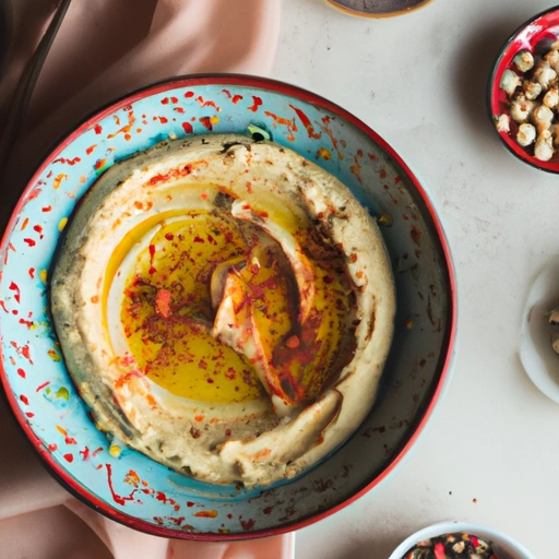 Hummus Iranian-style