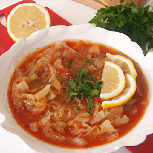 Hungarian-style Sweet and Sour Cabbage Soup