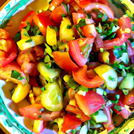 Hungarian-style Tomato Salad