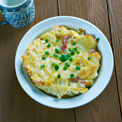 Hungry Person's Breakfast Custard Casserole