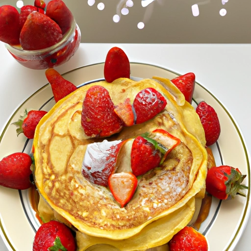 Incredible Pancakes with Strawberries