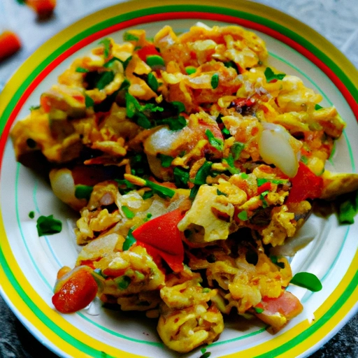 Indian Scrambled Eggs