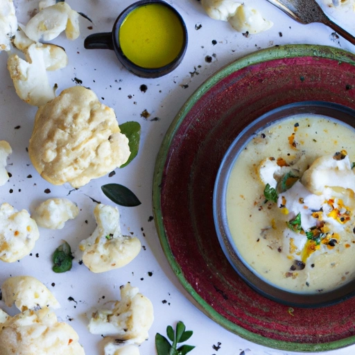 Indian Spiced Cauliflower Soup