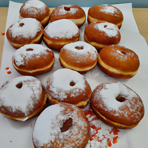 Israeli Donuts - Chanukah