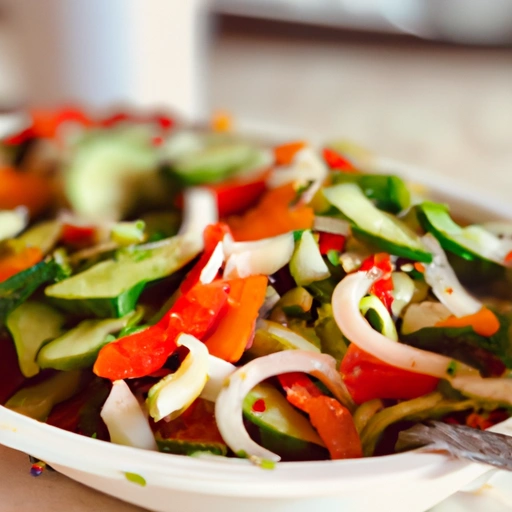 Israeli Vegetable Salad