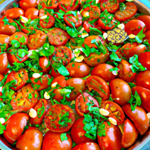 Italian marinated tomatoes