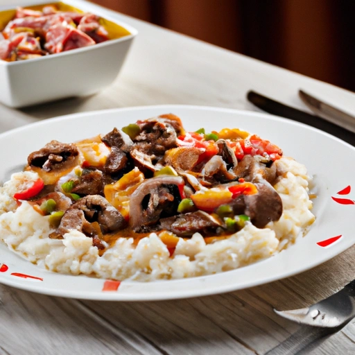 Italian-style Beef and Rice